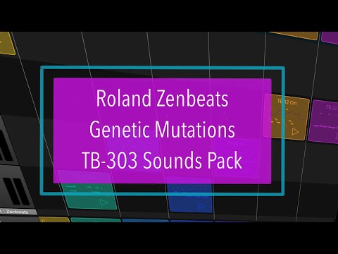 Roland Zenbeats 2.0 - ZEN-Core Technology - ZC1 Demo 5, Genetic Mutations, TB-303