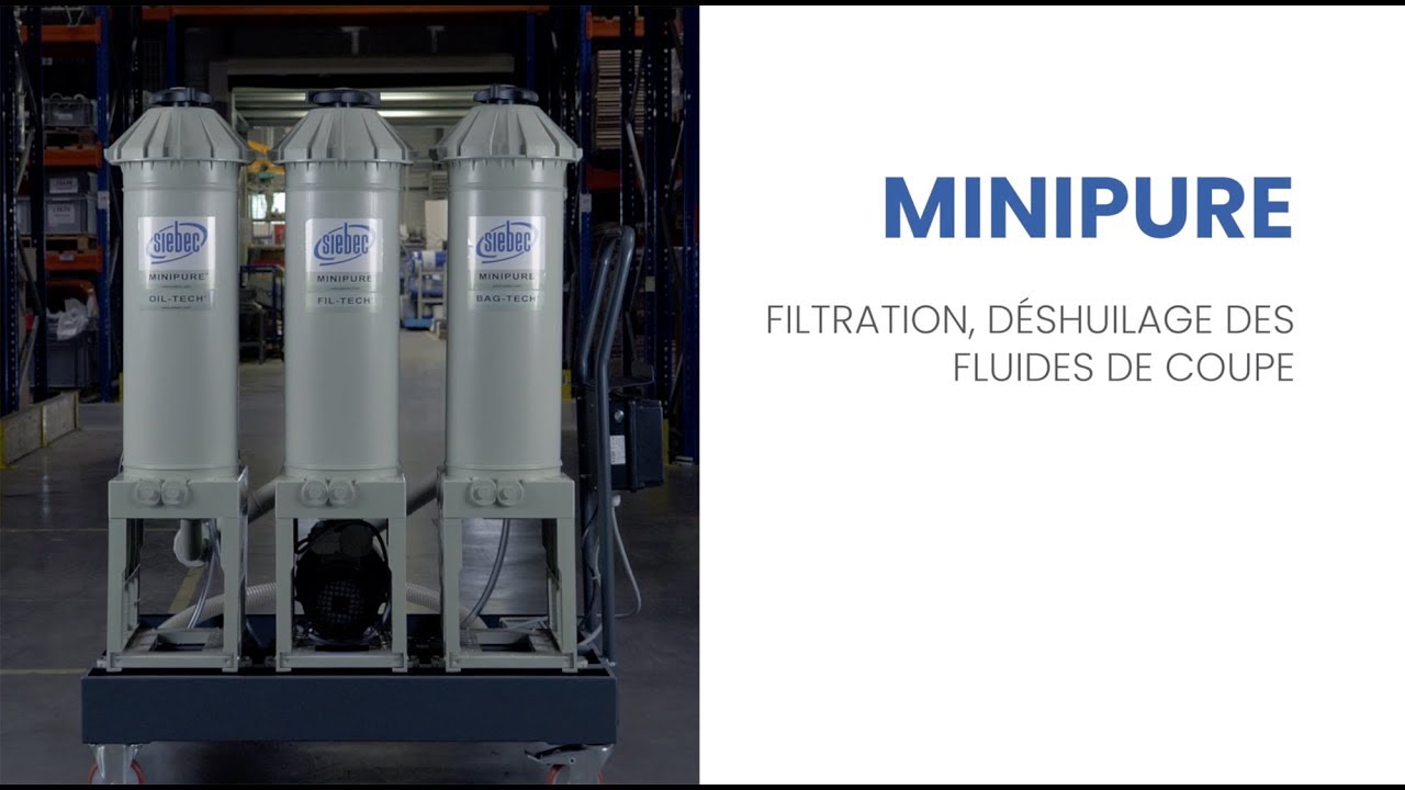 MINIPURE : station de filtration