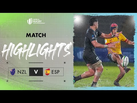 New Zealand DOMINATION | New Zealand v Spain | World Rugby U20 Championship 2024 Match Highlights
