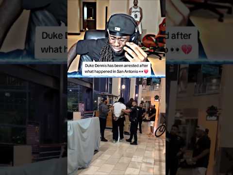 Kai REACTS to Duke Dennis getting ARRESTED😱❤️‍🩹