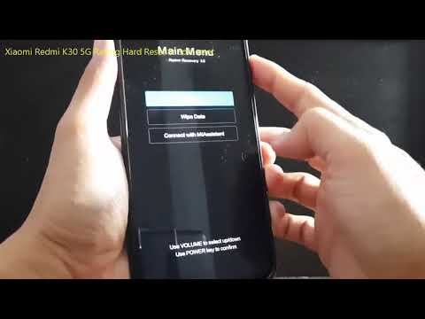 How to Hard Reset Xiaomi Redmi K30 5G Racing