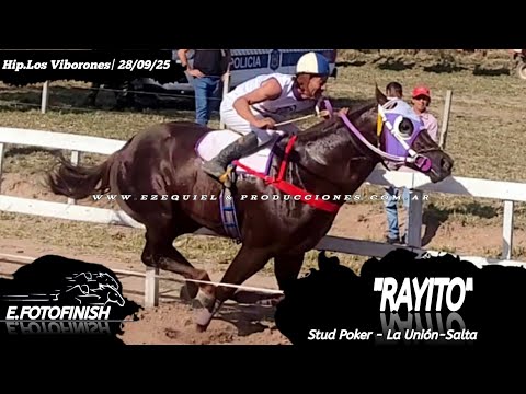 1°RAYITO vs 2°IMPACTO Club Hipico Los Viborones El Quebrachal Salta Domingo 28 de Sep 2025