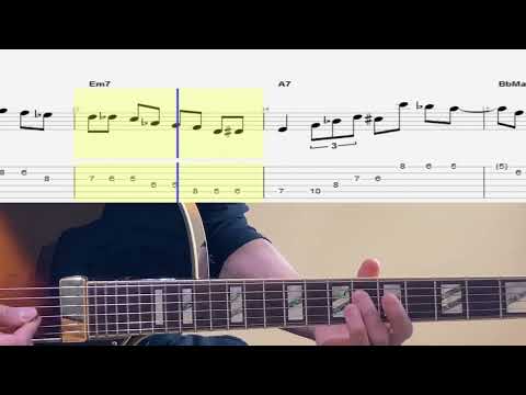 Tune Up - Jazz Etude Wes Montgomery, George Benson, Pat Martino