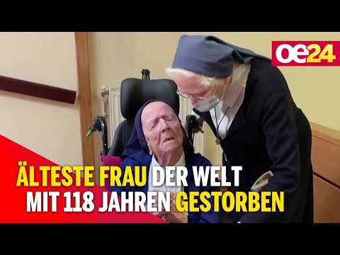 Älteste Frau der Welt mit 118 Jahren gestorben