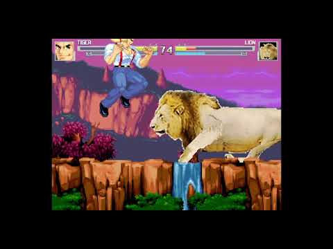 M.U.G.E.N - Tiger VS Lion