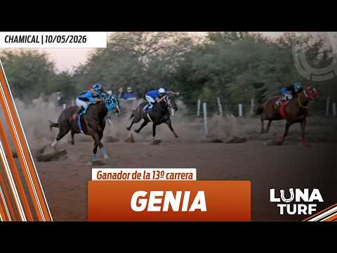 Hip. "Almirante Brown" en Chamical L.R. 10/05/2026: GENIA; EL EXPRESO; DON ERNESTO; LA JOAKI