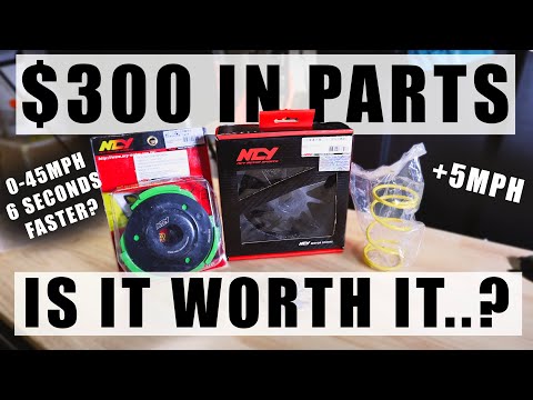 Honda Navi Clutch & Variator Replacement