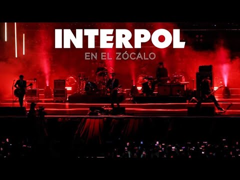 Interpol - Live at Zócalo, Mexico City, 2024