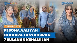 Pancarkan Aura Keibuan, Intip Potret Anggun Aaliyah Massaid di Acara Tasyakuran 7 Bulanan Kehamilan