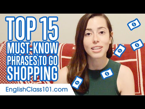 購物這樣說!15 個逛街必學實用句型 (Top 15 Must-Know Phrases to Go Shopping in English)