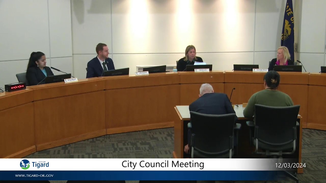 City Council Meeting - December 3, 2024