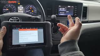 Toyota Sienna: How to Bleed ABS with YOUCANIC Scanner