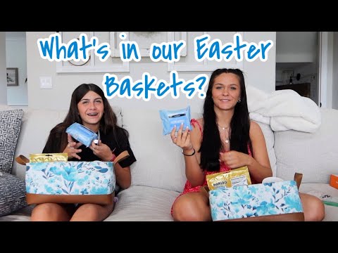 WHAT'S IN OUR EASTER BASKETS 2022! UPDATE ON MY HEART! EMMA AND ELLIE