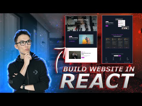 Intermediate React Project using Styled Components, Tilt and smooth scroll