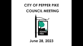Pepper Pike Council Meeting June 28, 2023