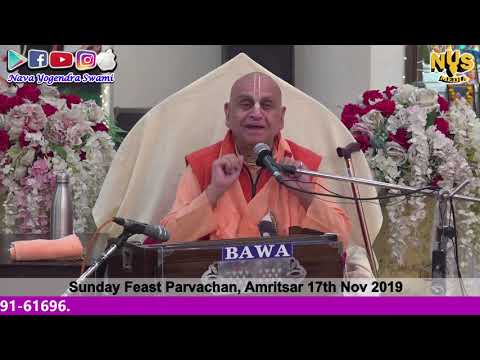 Sunday Feast Parvachan by HH Nava Yogendra Maharaj Amritsar 17th Nov 2019