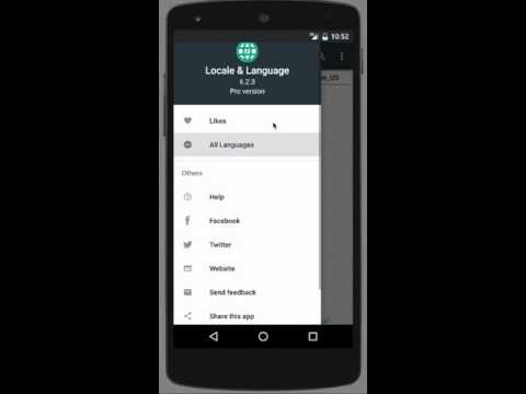 Locale & Language Setting Video