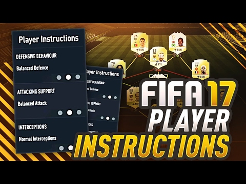 THE ULTIMATE FIFA 17 INSTRUCTIONS TUTORIAL! EXPLAINED IN DETAIL w/ BEST FORMATIONS FOR FUT CHAMPIONS