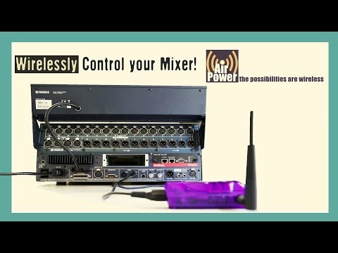 Wireless MIDI- Remotely Control a Mixer with AP2