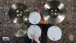 Video thumbnail for Used 13" K Mastersound Hi-Hats - 853/1091g (UZIL13KMSHH-1123017F) by Memphis Drum Shop