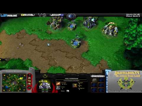 HLA (U) VS WarchiefRich (NE) - WC3 G3 - Kalaxa Cup #5