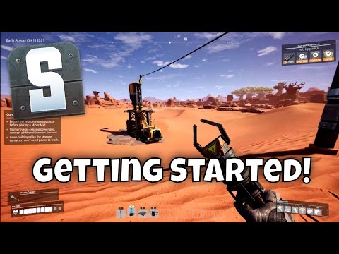 Let's Play Satisfactory 2020 - DUNE - Basic Automation #1