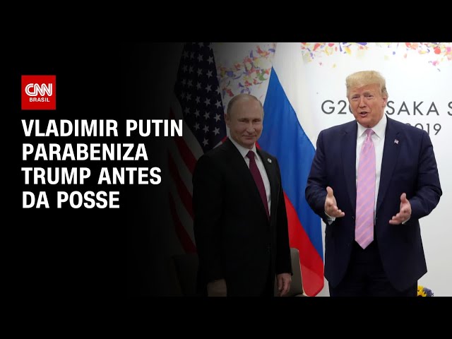 Vladimir Putin parabeniza Trump antes da posse | CNN 360º