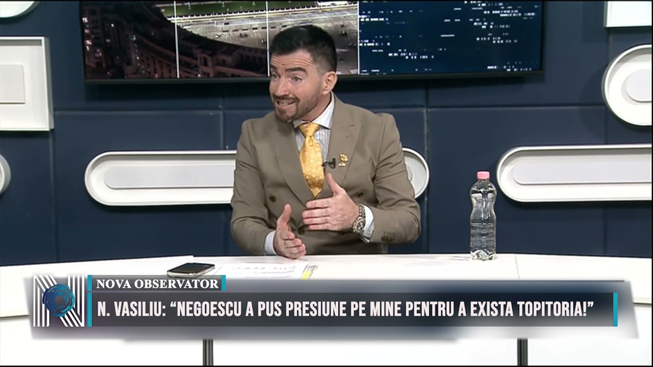 N. Vasiliu: “Negoescu a pus presiune pe mine pentru a exista topitoria!”