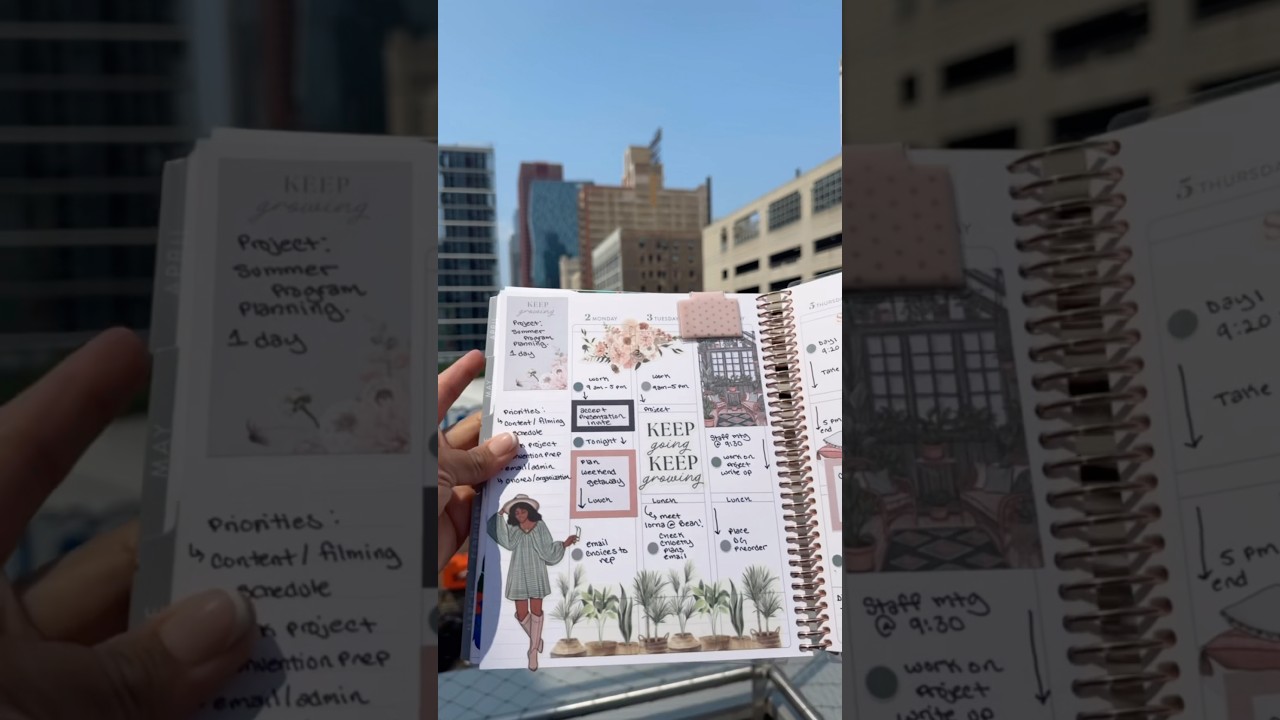 A peek into my Erin Condren Vertical Planner