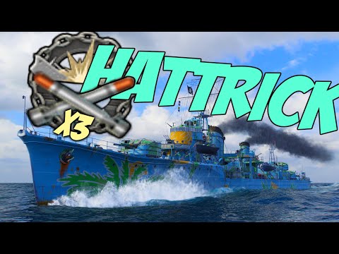 Yūgumo - 3676 base XP. 290 damage dealt. 6 frags - WOWS