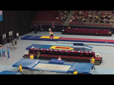 KORNETSKAYA Anna Semi Final Trampoline World Championships 2017