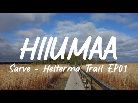 ESTONIA || Loop hike around Hiiumaa Island || Sarve - Heltermaa Trail EP01 || Wild Baltic Island