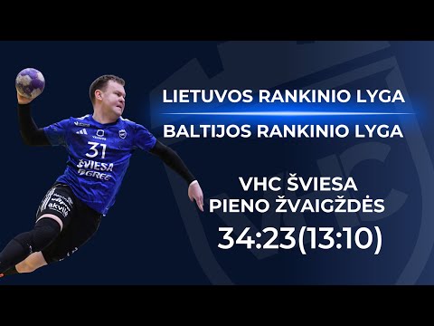 BHL/LRL. VHC Šviesa - Pieno žvaigždės 34:23(13:10)