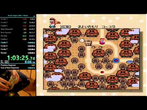 Super Mario World - 96 Exit, Dragon Coins + Moons - 1:36:26