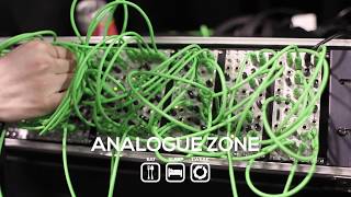 Video thumbnail for NAMM 2018 2hp Kick, Snare, VCO, RND, LFO, Pluck, Play Audio Demo (no talk) by Analogue Zone Showroom / Synths and Studio