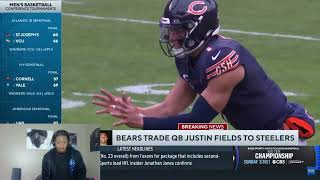 REACTING TO Bears TRADE Justin Fields to Steelers