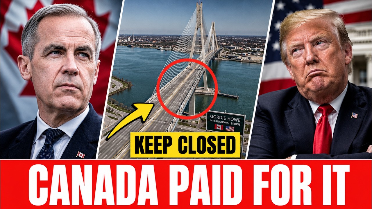 Canada PAID For The Bridge — Now Windsor Tells Trump KEEP IT CLOSED