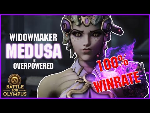 WIDOWMAKER / Medusa is OP!!! Battle for Olympus 100% winrate! Overwatch 2