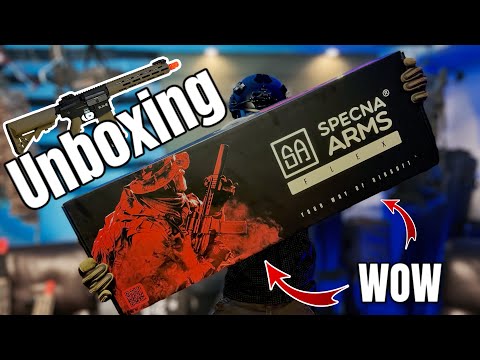 Specna Arms SA FLEX SA-F03 10" M-LOK Unboxing