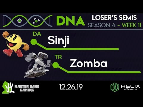 DNA S4:W11 - DA | Sinji (Pacman) Vs. TR | Zomba (ROB, Link) - L Semifinals