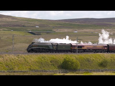 50th Anniversary of the end of steam - three railtours featuring 60009, 45699 & 45690 - a 4K video