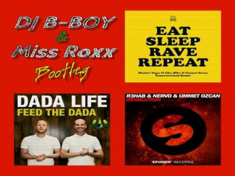 Fatboy Slim Vs. R3hab Vs. Dada Life - Feed The Sleep Revolution (DJ B Boy & Miss Roxx Bootleg)