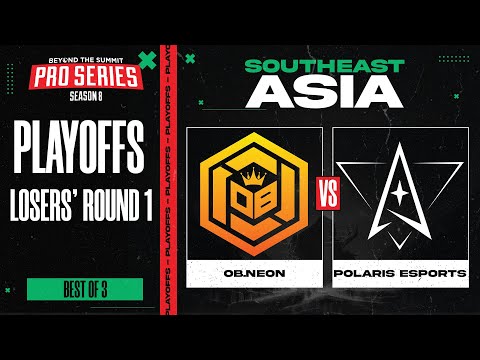 OB.Neon vs Polaris Game 3 - BTS Pro Series 8 SEA: Playoffs w/ Ares & Danog