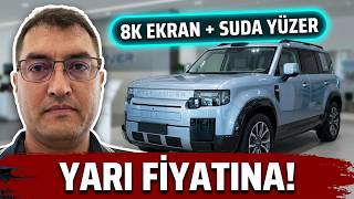  Çin Land Rover'ı. 8K Ekranlı ve Su Geçirmez. Şok fiyat