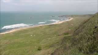 Causeway coast in County Antrim, Northern Ireland