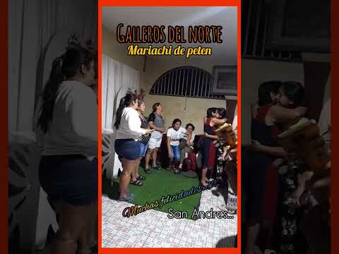 Mariachi de Peten GALLEROS del NORTE, en San Andres, Peten.. felicidades..!!!!