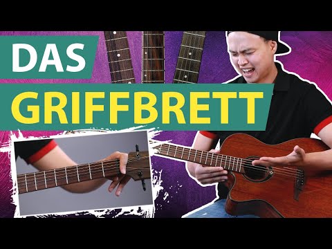 Das Griffbrett für Beginner (Töne auf der Gitarre lernen)