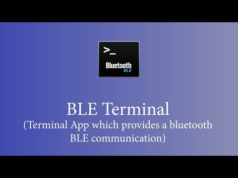 BLE Terminal Video