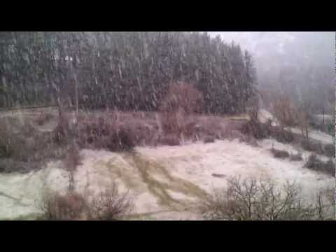 VILLAVALLELONGA - neve 13 marzo 2013 ore 17.30