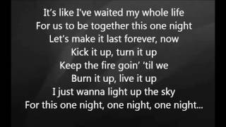 Martina McBride - One Night with Lyrics